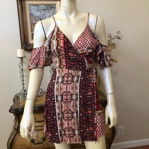 Seek wrap dress